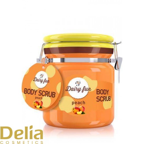 DAIRY FUN - Regenerativni piling za telo sa aromom breskve 300g